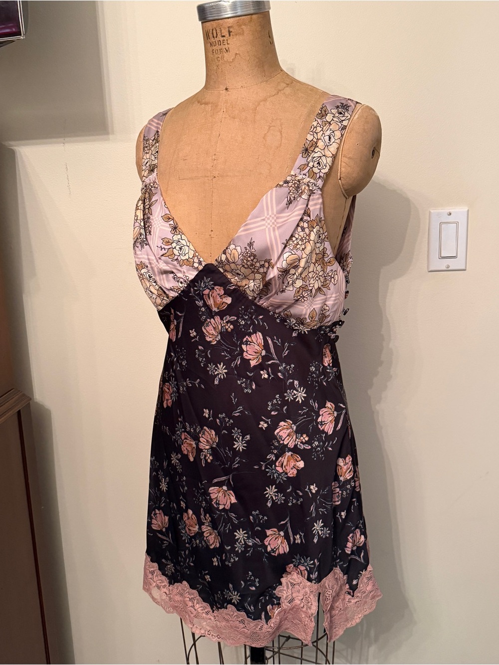 Free People American Rose Floral Slip Dress - Picture 4 of 8